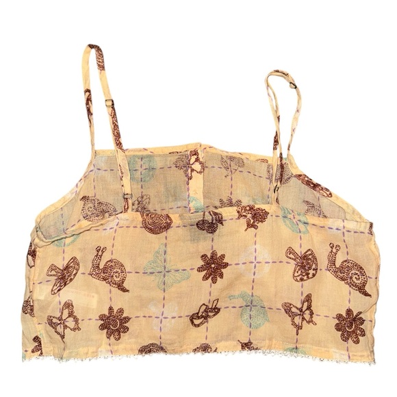 out from under tilda cropped lounge tank - Picture 3 of 3